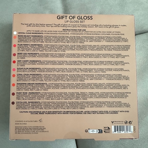 NWT Holler and Glow Juicy Lip Gloss Tube Set - Picture 5 of 7